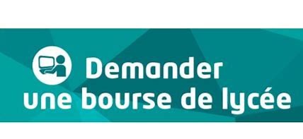 BOURSE de Lycée : la démarche en ligne