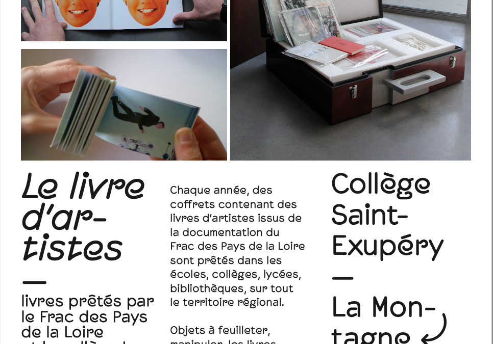 Exposition Livres d’artistes Galerie du collège