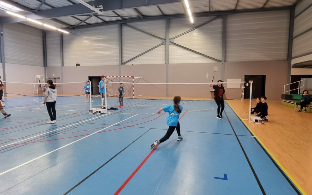 compétition badminton du 7 Décembre