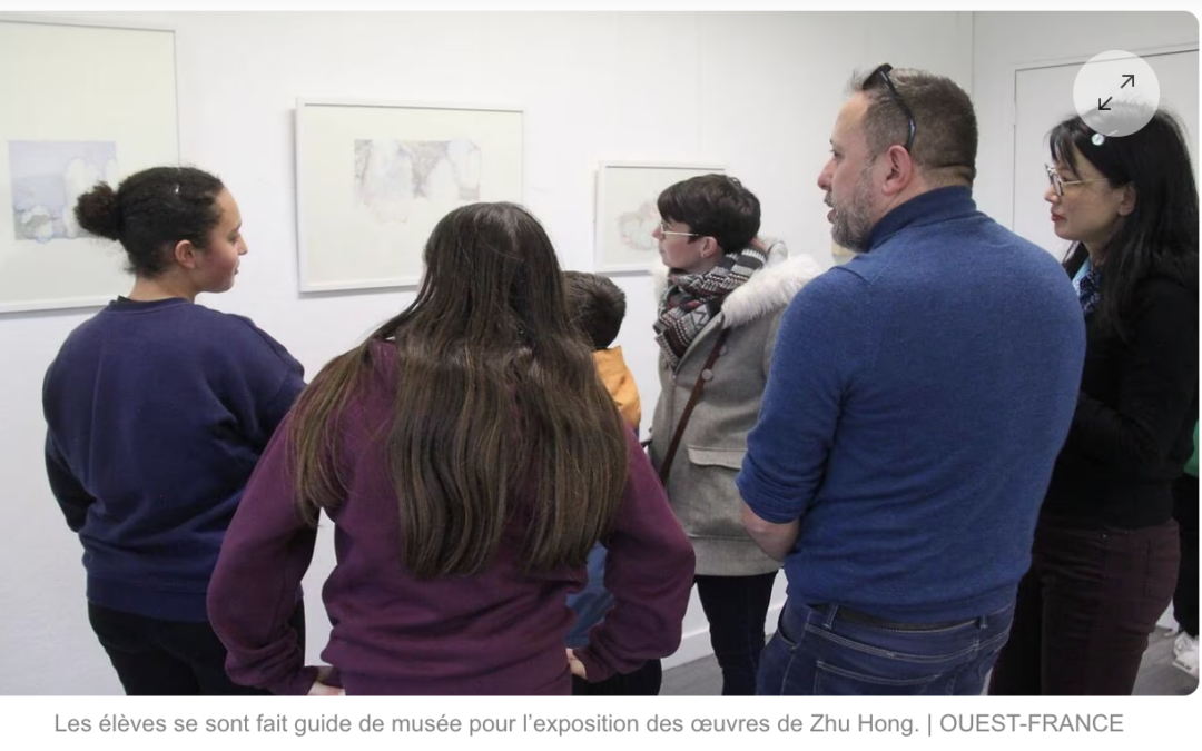 Exposition Zhu Hong : on en parle dans la presse !