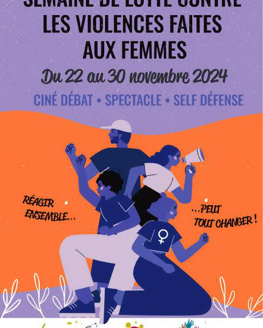 Semaine de lutte contre les violences faites aux femmes